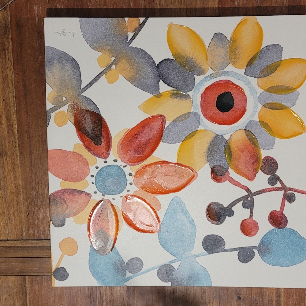 Two Floral Pictures